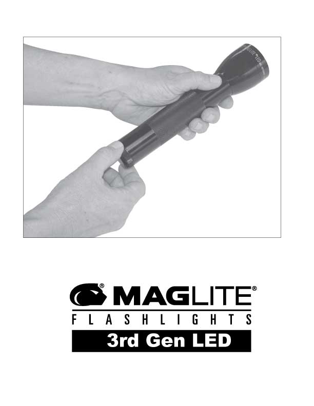 MagLite 3rd Generation Flashlight Functions